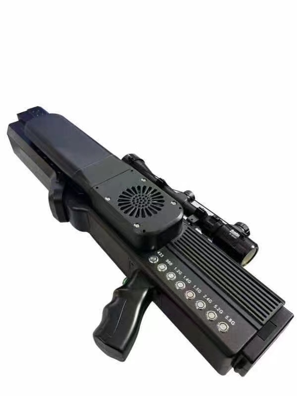  绿春手持便携式枪型低空防御反制八通道